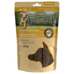 Chewies Maxi Meat Strips – Mixed Pack -Pet Supplies Store 031360 chewies fleischstreifen maxi rind 150g hs 01 7