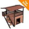 Maisonette Cat Den -Pet Supplies Store 100822 katzenhaus maisonette top seller fg 5026 0