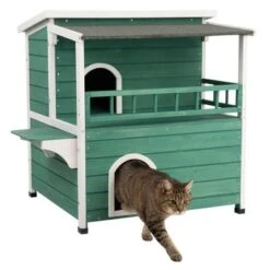 Cat House With Sunroof -Pet Supplies Store 100823 katzenhaus sonnendach fg 5089 5