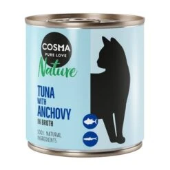 Cosma Nature 6 X 280g -Pet Supplies Store 104070 pla cosma nature tunaanchovy 280g 4