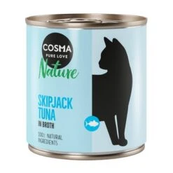 Cosma Nature Saver Pack 12 X 280g 14 Cosma Nature Saver Pack 12 X 280g -Pet Supplies Store 104073 pla cosma nature skipjack 280g 6 1
