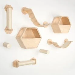 Korbin Wall Mounted Scratch Post -Pet Supplies Store 105348 105349 105455 105456 parcour fg 8549 6