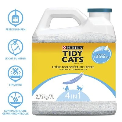 Purina Tidy Cats Lightweight Clumping Litter Ocean Freshness 7 Purina Tidy Cats Lightweight Clumping Litter Ocean Freshness - Image 5