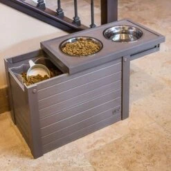Kerbl EcoFLEX® Feeding Station 16 Kerbl EcoFLEX® Feeding Station -Pet Supplies Store 106300 kerbl ecoflex futterbar gray hs 12 2