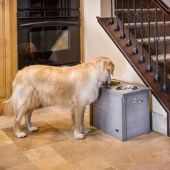 Kerbl EcoFLEX® Feeding Station 12 Kerbl EcoFLEX® Feeding Station -Pet Supplies Store 106300 kerbl ecoflex futterbar gray hs 13 4