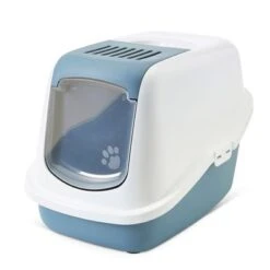 Savic Nestor Cat Litter Box 13 Savic Nestor Cat Litter Box -Pet Supplies Store 108496 pla savic katzentoilette nestor earthblue hs 01 7