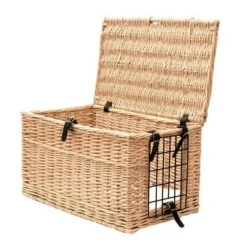 Aumüller Wicker Basket Cat Den -Pet Supplies Store 109499 aumuller katzentransportkorb wohnhohle 08 0