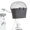 Trixie Front-Mounted Bicycle Basket -Pet Supplies Store 110145 trixie front fahrradkorb rattan hs 09 4