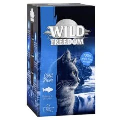 Wild Freedom Adult Trays Saver Pack 24 X 85g -Pet Supplies Store 111605 pla wildfreedom coldriver 6x85g 0