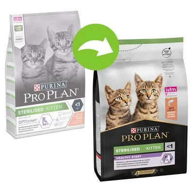 PURINA PRO PLAN Sterilised Kitten Healthy Start Salmon 3 PURINA PRO PLAN Sterilised Kitten Healthy Start Salmon