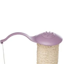 Trixie Junior Fleece Scratching Post 11 Trixie Junior Fleece Scratching Post -Pet Supplies Store 113206 trixie kratzsaeule junior fleece flieder hs04 4