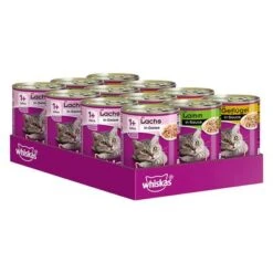Whiskas 1+ Cans 12 X 400g -Pet Supplies Store 114901 pla marsgermany whiska 1plus 12x400g hs 01 3