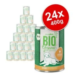 Zooplus Bio Senior Organic Saver Pack 24 X 400g