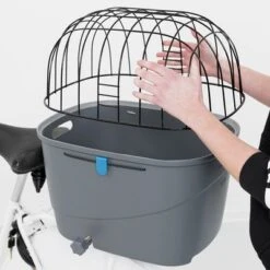 Trixie Friends On Tour Bicycle Basket For Luggage Rack -Pet Supplies Store 122212 trixie friendsontour fahrradkorb gepaecktraeger 46x36x47cm hs 07 5