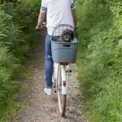 Trixie Friends On Tour Bicycle Basket For Luggage Rack -Pet Supplies Store 122212 trixie friendsontour fahrradkorb gepaecktraeger hs 13 4