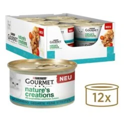 Gourmet Nature’s Creations 12 X 85g -Pet Supplies Store 12425904 box view 4