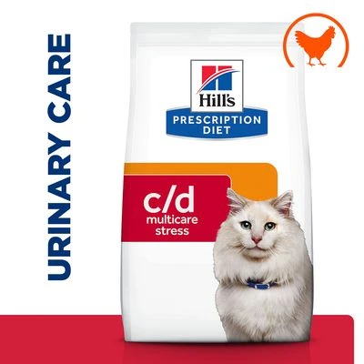 Hill's Prescription Diet Feline C/d Stress Urinary Care - Chicken 3 Hill's Prescription Diet Feline C/d Stress Urinary Care - Chicken