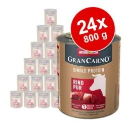 Animonda GranCarno Adult Single Protein Saver Pack 24 X 800g