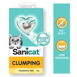Sanicat Fragrance Free Clumping Cat Litter