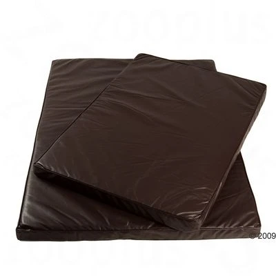 Wellness Dog Mattress - Brown Artificial Leather 5 Wellness Dog Mattress - Brown Artificial Leather - Image 3