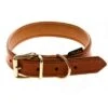 Heim Buffalo Dog Collar - Cognac -Pet Supplies Store 14662 0