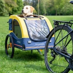 HAFENBANDE Cabby Bicycle Trailer Incl. 2 Couplings -Pet Supplies Store 162200 hafenbande cabbyl o hs31resize 4