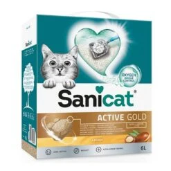 Sanicat Active Gold Clumping Cat Litter