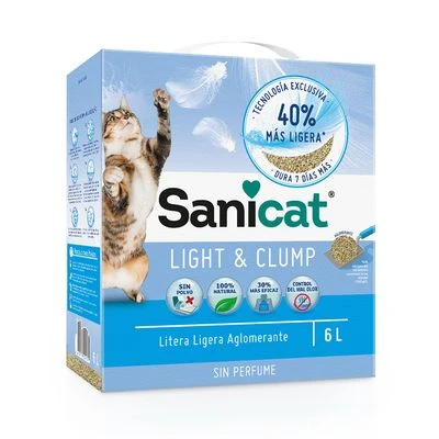Sanicat Light & Clump Clumping Cat Litter 3 Sanicat Light & Clump Clumping Cat Litter
