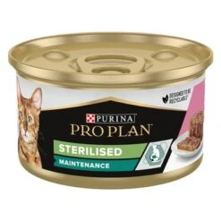 Purina Pro Plan Cat Sterilised Maintenance 24 X 85 G 8 Purina Pro Plan Cat Sterilised Maintenance 24 X 85 G -Pet Supplies Store 171796 pla proplancat sterilised salmon 85g hs 01 0