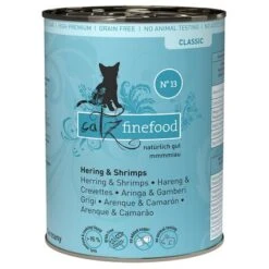 Catz Finefood Can 6 X 400g -Pet Supplies Store 172200 pla petsnature catzfinefood hering shrimps 400g hs 01 7