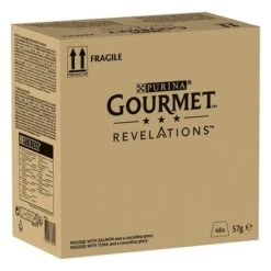 Gourmet Revelations Mousse Saver Pack 48 X 57g -Pet Supplies Store 190444 pla nestle gourmet revelations mousse thunfischlachs 7
