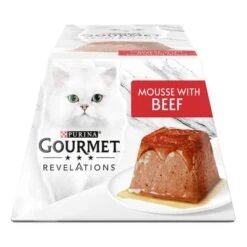 Gourmet Revelations Mousse Saver Pack 48 X 57g -Pet Supplies Store 191798 nestle gourmet relevations beef 3