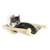 Trixie Plush Wall Mounted Cat Bed - Beige