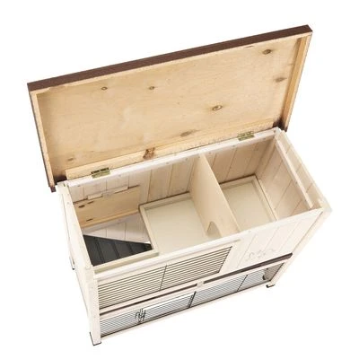 Ferplast Small Pet Hutch Ranch 100 Basic 4 Ferplast Small Pet Hutch Ranch 100 Basic - Image 2