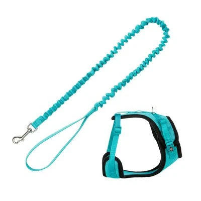 Trixie Mesh Y-Harness With Elastic Leash 3 Trixie Mesh Y-Harness With Elastic Leash