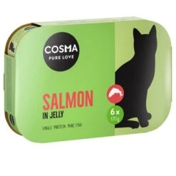 Cosma Original In Jelly 6 X 170g -Pet Supplies Store 1 28127 pla cosma original salmon 6x170g sleeve 2
