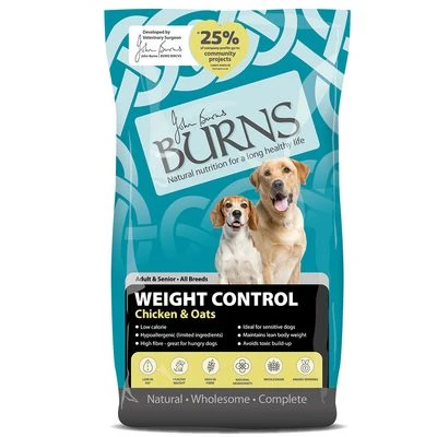 Burns Chicken & Oats - Adult & Senior Weight Control+ 4 Burns Chicken & Oats - Adult & Senior Weight Control+ - Image 2