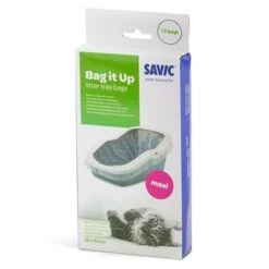 Savic Rincon Corner Litter Tray With Border -Pet Supplies Store 1 73972 pla savic bag it up maxi hs1 6
