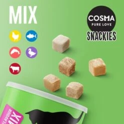 Cosma Snackies Maxi Tube 13 Cosma Snackies Maxi Tube -Pet Supplies Store 1 81654 cosma snackies foodboard mix maxitube 1000x1000 1