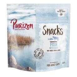 Purizon Cat Snacks Grain-Free Saver Pack 3 X 40g -Pet Supplies Store 1 88401 pla purizon snacks cat fish 40g 5