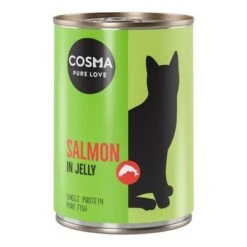 Cosma Original In Jelly 6 X 400g 17 Cosma Original In Jelly 6 X 400g -Pet Supplies Store 1 92304 pla cosma original salmon 400g 6