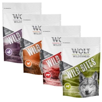 Wolf Of Wilderness Wild Bites Dog Snacks Mixed Pack 4 Wolf Of Wilderness Wild Bites Dog Snacks Mixed Pack - Image 2