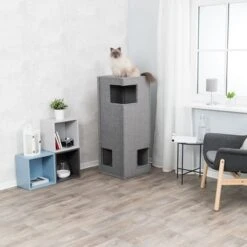 Trixie Cat Tower Gabriel -Pet Supplies Store 204696 trixie cat tower gabriel hs 08 4