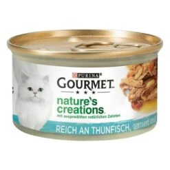 24 X 85g Gourmet Nature’s Creations Wet Cat Food - 25% Off!* -Pet Supplies Store 206262 nestle gourmet natures creations thunfisch 85g hs 02 6