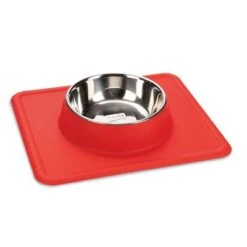 Karlie Stainless Steel Silicone Dex Dog Bowl 11 Karlie Stainless Steel Silicone Dex Dog Bowl -Pet Supplies Store 209196 pla karlie edelstahlnapf silikon dex rot hs 01 7