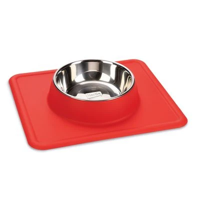 Karlie Stainless Steel Silicone Dex Dog Bowl 5 Karlie Stainless Steel Silicone Dex Dog Bowl - Image 3