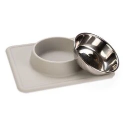 Karlie Stainless Steel Silicone Dex Dog Bowl 14 Karlie Stainless Steel Silicone Dex Dog Bowl -Pet Supplies Store 209197 karlie edelstahlnapf silikon dex hellgrau hs 02 8