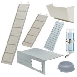 Ferplast Small Animal Cage Multipla Double -Pet Supplies Store 217880 ferplast kleintierk fig multipla double hs 03 4