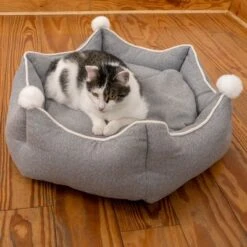 Crown Cat Bed -Pet Supplies Store 233898 crown mit katze fg 9006 2