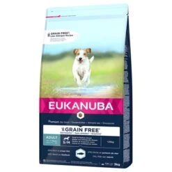 Eukanuba Grain-Free Small & Medium Breed Adult Salmon
